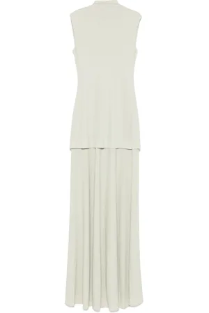 Jil Sander Vestido largo a capas
