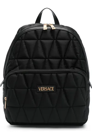 VERSACE Mochila con letras del logo