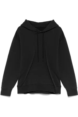 Maison Margiela Sudadera con capucha y pliegues