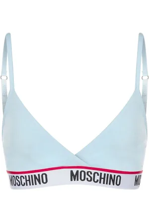 Moschino Sujetador con franja del logo