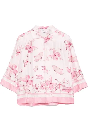MONNALISA Camisa con mariposas estampadas