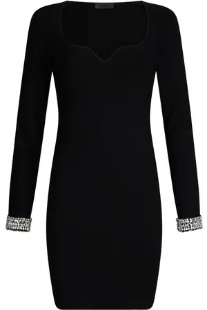Liu Jo Vestido de punto con detalles de strass