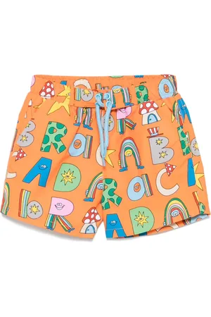 Stella McCartney Bañador con ilustración estampada