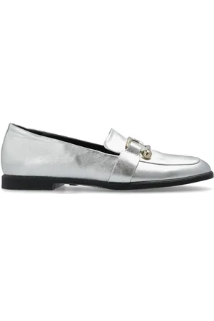 Furla Mocasines con placa del logo