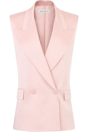 Nina Ricci Chaleco con doble botonadura