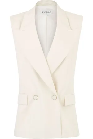 Nina Ricci Chaleco con doble botonadura