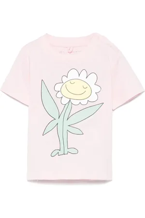 Stella McCartney Camiseta con estampado floral