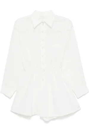 ZIMMERMANN Mono corto Crush bordado