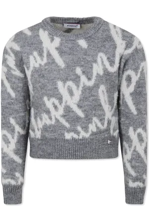 Pinko Jersey con logo en intarsia