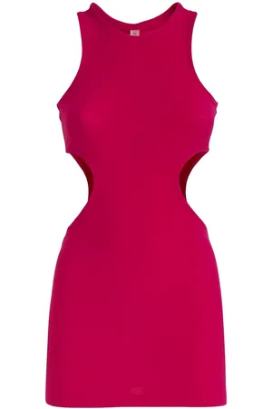 Reina Olga Vestido corto con abertura
