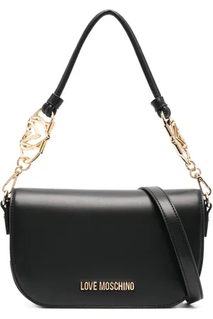 Moschino Bolso de hombro con letras del logo
