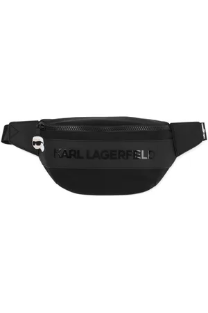 Karl Lagerfeld Riñonera con aplique del logo