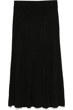 DKNY Falda larga de canalé