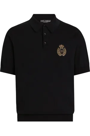 Dolce & Gabbana Polo con logo bordado