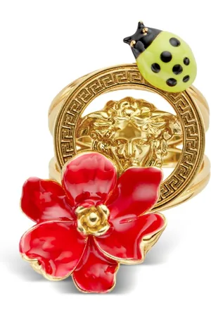 VERSACE Anillo Strawberry Garden