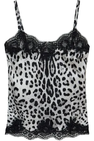Dolce & Gabbana Camisola con estampado de leopardo
