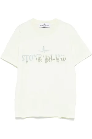 Stone Island Camiseta con logo estampado