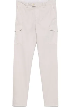 Brunello Cucinelli Pantalones rectos estilo cargo