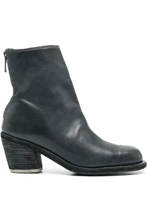 GUIDI Botines con tacón de 70 mm