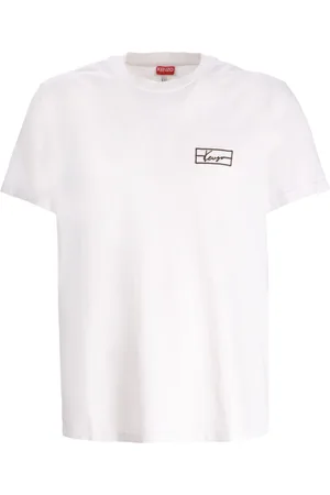Kenzo Camiseta con logo bordado