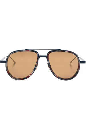 Thom Browne Gafas de sol con montura piloto