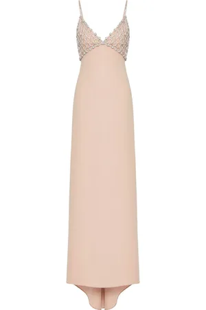 VALENTINO GARAVANI Vestido de fiesta con detalles de cristal