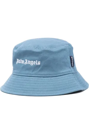 Palm Angels Sombrero de pescador con logo bordado
