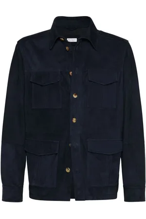 Brunello Cucinelli Sobrecamisa con botones