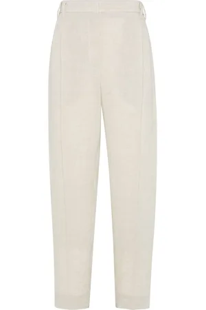 Brunello Cucinelli Pantalones con diseño caído