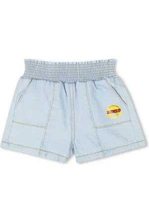 Kenzo Pantalones vaqueros cortos con parche del logo