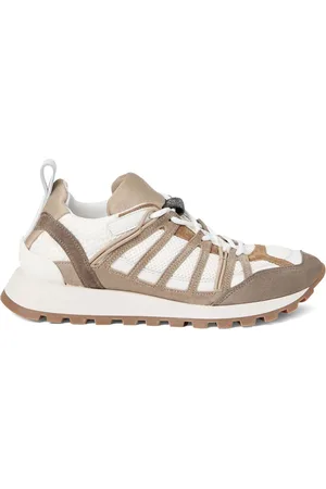 Brunello Cucinelli Zapatillas con detalle Monili