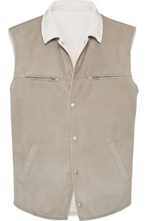 Brunello Cucinelli Chaleco liso