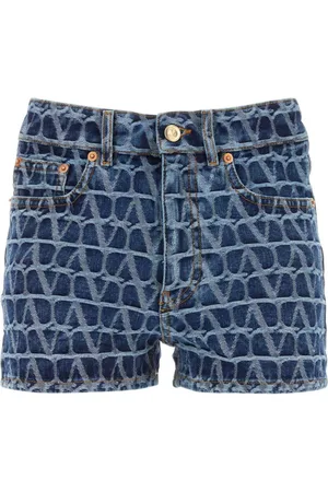 VALENTINO GARAVANI Pantalones vaqueros cortos Toile Iconographe