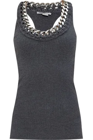 Stella McCartney Top con cadena gruesa