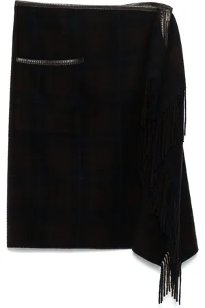 Hermès Falda a cuadros 2010