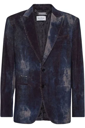 Philipp Plein Blazer con efecto lavado