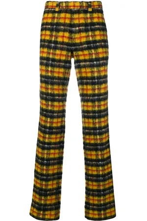 Jean Paul Gaultier Pantalones slim de cuadros