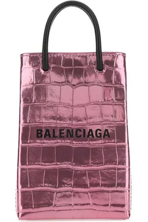 Balenciaga Bolso shopper con logo estampado