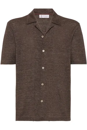 Brunello Cucinelli Camisa de manga corta