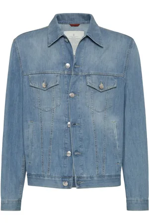 Brunello Cucinelli Chaqueta vaquera con botones