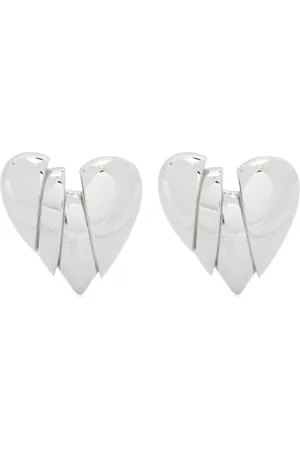 Amina Muaddi Pendientes Heartbreaker