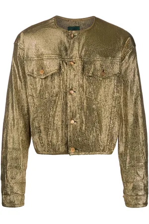 Jean Paul Gaultier Chaqueta metalizada