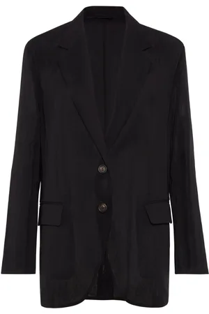 Brunello Cucinelli Blazer de organza