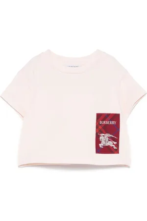 Burberry Camiseta con parche del logo
