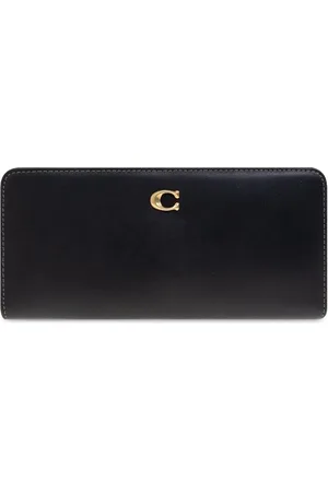 Coach Cartera con placa del logo