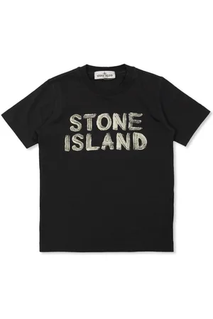 Stone Island Camiseta con logo estampado