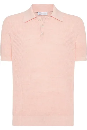 Brunello Cucinelli Polo de canalé