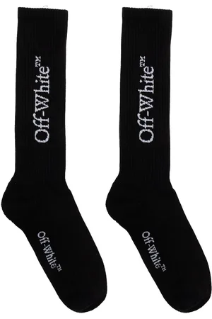 OFF-WHITE Calcetines con motivo de cita