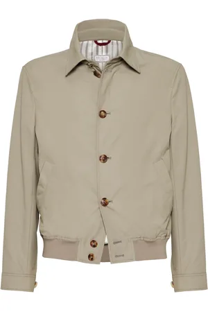 Brunello Cucinelli Chaqueta bómber impermeable