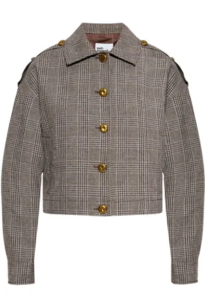 Self-Portrait Chaqueta corta a cuadros